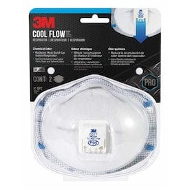 3M 2-Pack Disposable All-Purpose Valved Safety Mask - Super Arbor