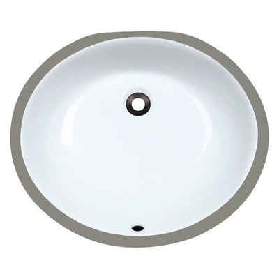 MR Direct Undermount Porcelain Bathroom Sink in White - Super Arbor