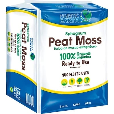 undefined 3-cu ft Organic Peat Moss Moisture Control
