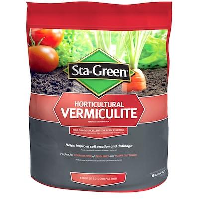 Sta-Green 8-Quart Organic Vermiculite Improves Soil Structure