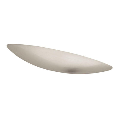 Retro 3-3/4 in. (96mm) Center-to-Center Satin Nickel Cup Drawer Pull - Super Arbor