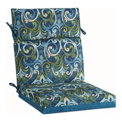 Style Selections Salito Marine High Back Patio Chair Cushion - Super Arbor