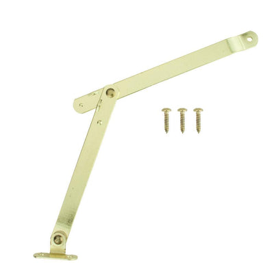 Bright Brass Lid Support Right-Hand Hinges - Super Arbor