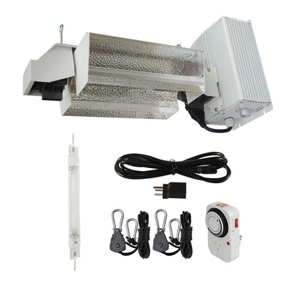 1000-Watt Double Ended HPS Pro Series Open Style Complete Grow Light System 120-Volt/240-Volt with Lamp - Super Arbor