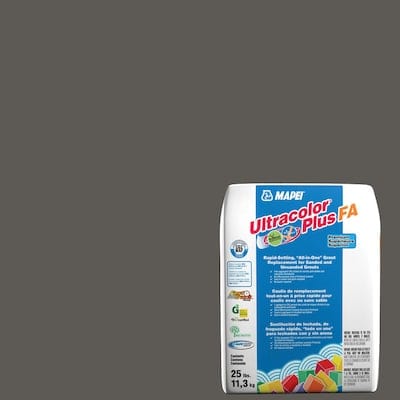 MAPEI Ultracolor Plus FA 25-lb Charcoal All-in-One Grout