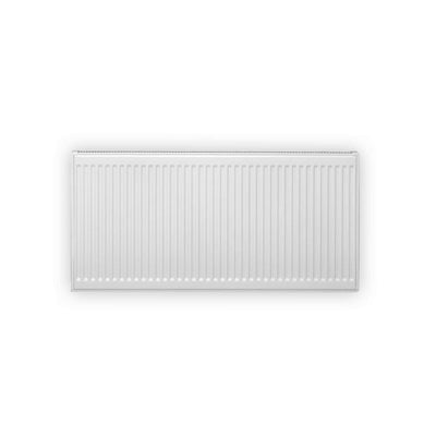 20 in. H x 40 in. L Hot Water Panel Radiator Package in White - Super Arbor