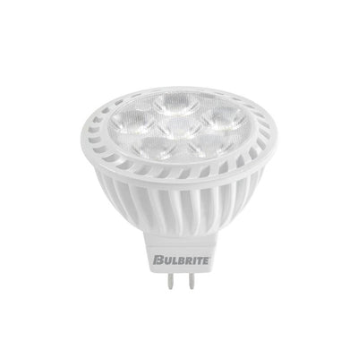 Bulbrite 50-Watt Equivalent Soft White Light MR16 Dimmable LED Narrow Flood Light Bulb (2-Pack) - Super Arbor
