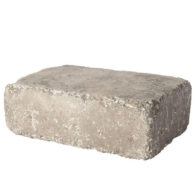 Pavestone RumbleStone Large 3.5 in. x 10.5 in. x 7 in. Greystone Concrete Garden Wall Block (96 Pcs. / 24.5 Face ft. / Pallet) - Super Arbor