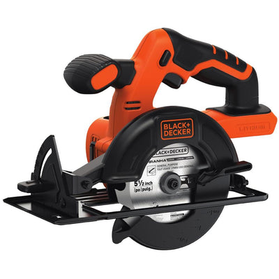 20-Volt MAX Lithium-Ion Cordless 5-1/2 in. Circular Saw (Tool-Only) - Super Arbor