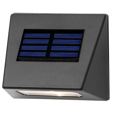 Solar Bronze Integrated LED Downcast Deck Light (4-Pack)