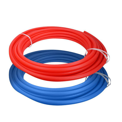 3/4 in. x 100 ft. PEX Tubing Potable Water Pipe Combo - 1 Red 1 Blue - Super Arbor