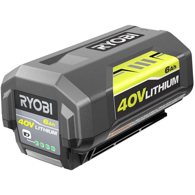 RYOBI 40-Volt Lithium-Ion 6 Ah High Capacity Battery - Super Arbor