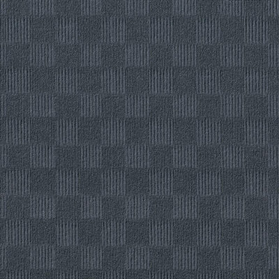 Foss Peel and Stick First Impressions City Block Shadow Texture 24 in. x 24 in. Commercial Carpet Tile (15 Tiles/Case) - Super Arbor