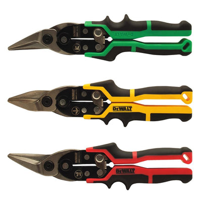 Left, Right and Straight Aviation Snips Set (3-Pack) - Super Arbor