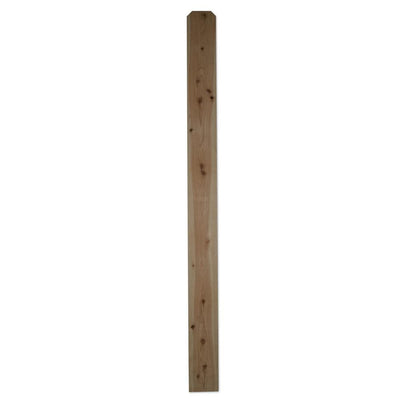 1 in. x 6 in. x 6 ft. Japanese Cedar DE Fence Picket - Super Arbor