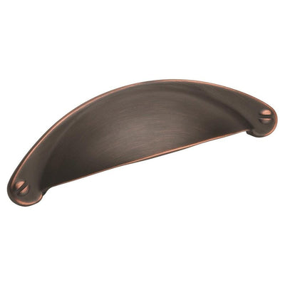 Cup Pulls 2-1/2 in (64 mm) Center-to-Center Oil-Rubbed Bronze Cabinet Drawer Cup Pull - Super Arbor
