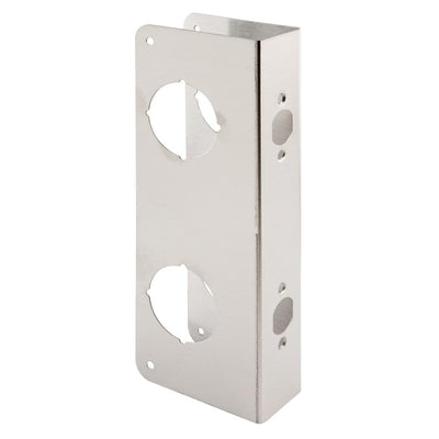 Lock and Door Reinforcer, 5-1/2 in., 2-3/8 in. x 1-3/4 in., Stainless Steel - Super Arbor