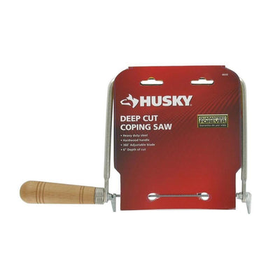 6 in. Coping Saw with Wood Handle - Super Arbor