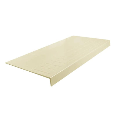Flexco #800 Series 12.25-in x 60-in Almond Stair Tread