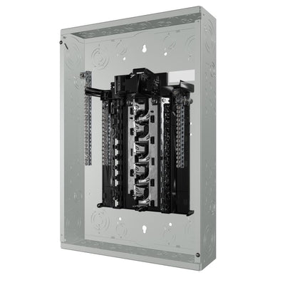 SN Series 100 Amp 20-Space 40-Circuit Main Breaker Plug-On Neutral Load Center Indoor - Super Arbor