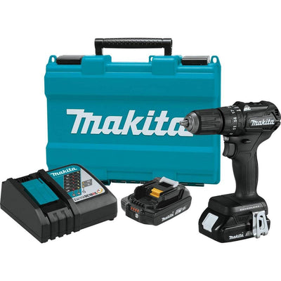 18-Volt 2.0Ah LXT Lithium-Ion Sub-Compact Brushless Cordless 1/2 in. Hammer Driver Drill Kit - Super Arbor
