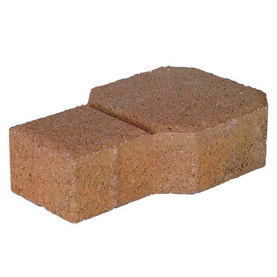 Decorastone 9.06 in. L x 5.51 in. W x 2.36 in. H 60 mm Tan/Brown Concrete Paver (350 Pieces/100 sq. ft./Pallet) - Super Arbor
