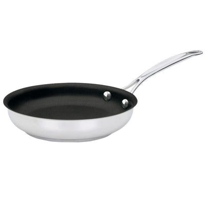 Chef's Classic 8 in. Stainless Steel Nonstick Skillet - Super Arbor