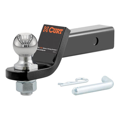 CURT Loaded Ball Mount with 2" Ball (2" Shank, 7,500 lbs., 2" Drop) - Super Arbor