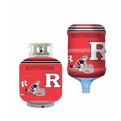 Rutgers Scarlet Knights Propane Tank Cover/5 Gal. Water Cooler Cover - Super Arbor