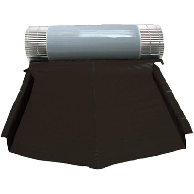 23.62 in. x 196.85 in. Valley Flashing Band in Black - Super Arbor