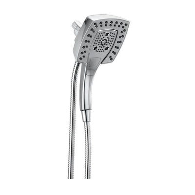 In2ition Two-in-One 5-Spray 5.8 in. Dual Wall Mount Fixed and Handheld Shower Head in Chrome - Super Arbor