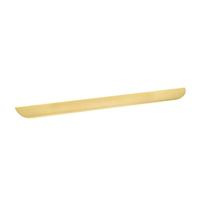 15-1/8 in. (384 mm) Brushed Gold Contemporary Drawer Pull - Super Arbor