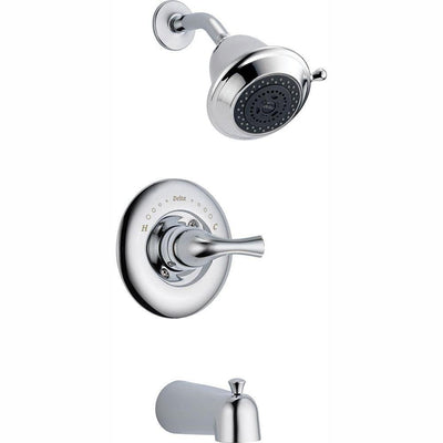 Classic Single-Handle 3-Spray Tub and Shower Faucet in Chrome (Valve Included) - Super Arbor