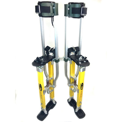 SurPro 15 in. to 23 in. Adjustable Height Dual Legs Support Magnesium Drywall Stilts - Super Arbor
