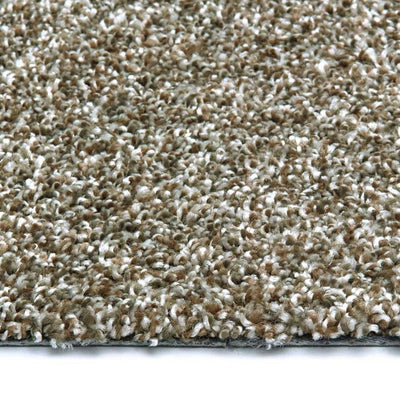 Shaw Floorigami Midnight Snack Cookies and Cream DIY Carpet 8-Pack 24-in Cookies and Cream Textured Peel-and-Stick Carpet Tile