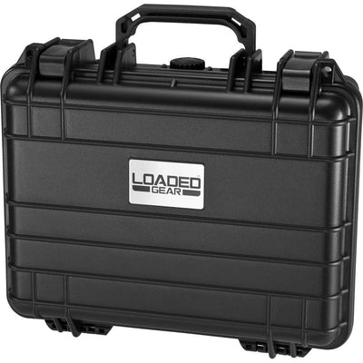 Loaded Gear 13 in. HD-200 Hard Tool Case in Black - Super Arbor