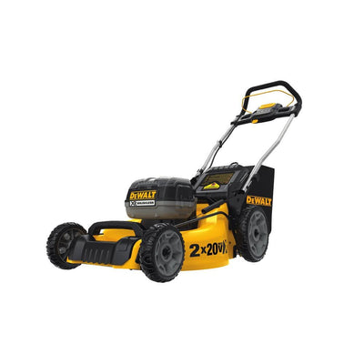 DEWALT 20 in. 20V MAX Lithium-Ion Cordless Walk Behind Push Lawn Mower with (2) 5.0Ah Batteries and Charger Included - Super Arbor