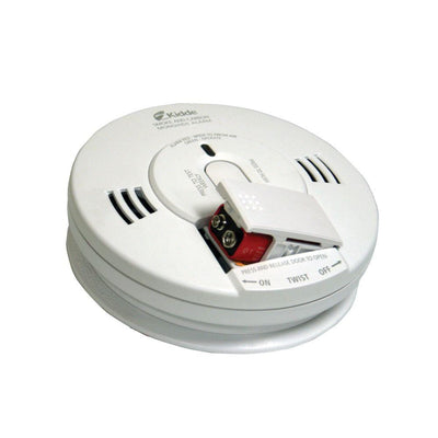 Battery Operated Smoke and Carbon Monoxide Combination Detector with Voice Alarm and Photoelectric Sensor - Super Arbor