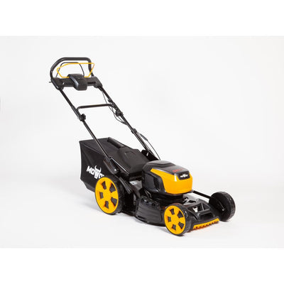 MOWOX 19 in. 62-Volt, 2-n-1 RWD Self Propelled Cordless High Wheel Walk Behind Mower with 4 Ah Lith-ion Battery and Charger - Super Arbor