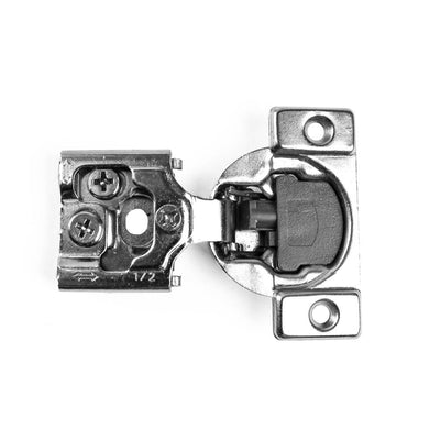 105-Degree 1/2 in. (35 mm) Overlay Soft Close Face Frame Cabinet Hinges with Installation Screws (30-Pairs) - Super Arbor