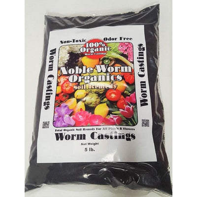 Noble Worm Organics 5 lbs. Worm Casting Soil - Super Arbor