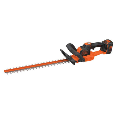 BLACK+DECKER 24 in. 40V MAX Lithium-Ion Cordless POWERCUT Hedge Trimmer with (1) 1.5Ah Battery and Charger Included - Super Arbor
