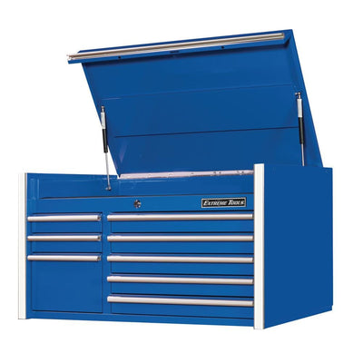 RX 41 in. 8-Drawer Top Tool Chest in Blue - Super Arbor