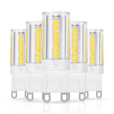 YANSUN 40-Watt Equivalent G9 LED Light Bulb in Cool White (5-Pack) - Super Arbor
