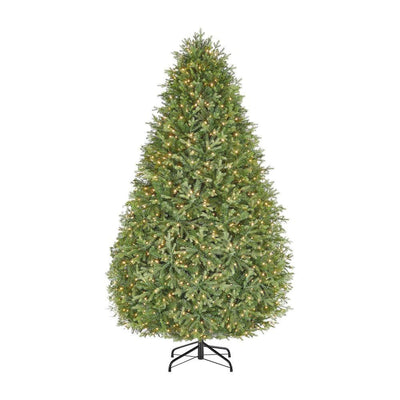 7.5 ft Eastcastle Balsam Fir Pre-Lit LED Artificial Christmas Tree with 1300 Warm White Micro Dot Lights - Super Arbor
