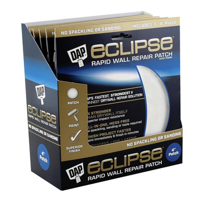 Eclipse 4 in. Wall Repair Patch (12-Pack) - Super Arbor