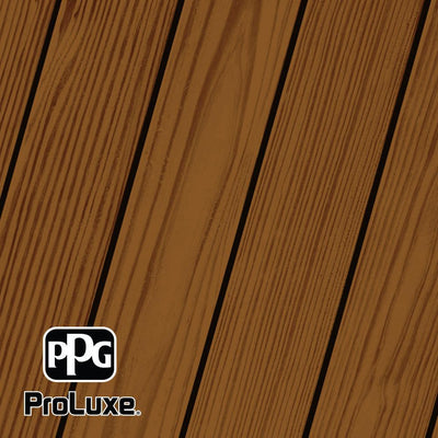 PPG ProLuxe 1 gal. Dark Oak SRD Exterior Transparent Matte Wood Finish - Super Arbor