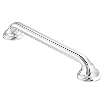 Home Care 36 in. x 1-1/4 in. Concealed Screw Grab Bar with SecureMount and Curl Grip in Chrome - Super Arbor