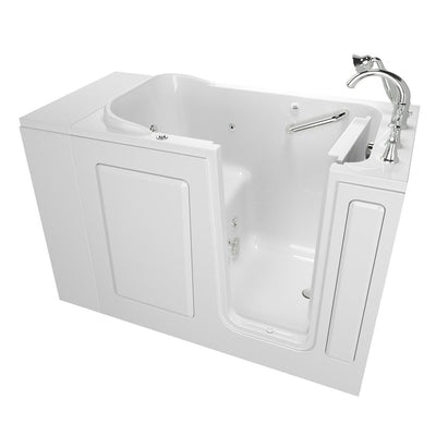 Exclusive Series 48 in. x 28 in. Right Hand Walk-In Whirlpool Tub with Quick Drain in White - Super Arbor