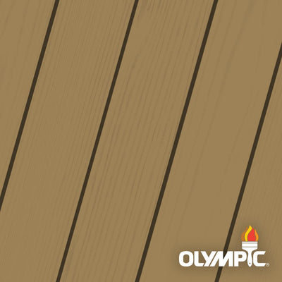 Olympic Maximum 5 gal. Butternut Solid Color Exterior Stain and Sealant in One - Super Arbor